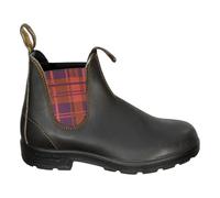 Blundstone Coloured Elástico Sided Bota Beatles 2100 Burgundy Tartán Marrón