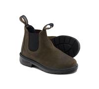 Blundstone Niños Botas Chelsea #2496 Ante encerado oliva oscuro (niños) 32 (UK: K13, EU: 32)