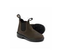 Blundstone Niños Botas Chelsea #2496 Ante encerado oliva oscuro (niños) 34 (UK: 2, EU: 34)