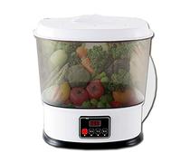 BLUNOA Lavadora De Frutas Y Verduras con Ozono Máquina De Limpieza del Hogar Panel De Control Inteligente LED Limpieza Inteligente De Oxígeno Reactivo Máquina De Desinfección De Frutas Vegetales