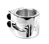 Blunt - Abrazadera para patinete, cromo, con 2 tornillos, tamaño único, plata metalizada