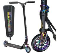 Blunt Prodigy X One Complete Stunt-Scooter H = 86 cm Park I Niños I Adolescentes I Adultos I Trick I Tret I Roller I Ligero Negro Rainbow Neochrome