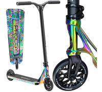 Blunt Prodigy X One Complete Stunt-Scooter H=86 Park I Niños I Adolescentes I Adultos I Truco I Patinaje I Scooter I Ligero Rainbow Neochrome