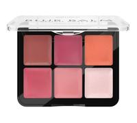 Catrice Paleta de coloretes Blur Balm Blush Palette, de gran pigmentación, resultado inmediato, natural, luminoso (6g)