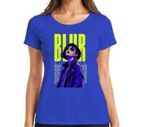 Blur Romantic Chaos Radiant Nights Japan Y2K - Camiseta para mujer, azul, XXL