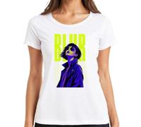 Blur Romantic Chaos Radiant Nights Japan Y2K - Camiseta para mujer, Blanco, 3XL