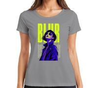 Blur Romantic Chaos Radiant Nights Japan Y2K - Camiseta para mujer, gris, S