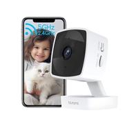 blurams Cámara de vigilancia de 5 GHz para Interiores, cámara de vigilancia 2K para Interiores, cámara para Perros con aplicación, cámara de Doble Banda 2,4/5 G, detección de Movimiento AI,