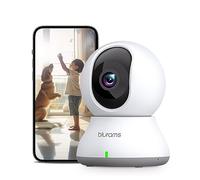 blurams Camara Vigilancia WiFi Interior 2K, 360 Cámara Vigilancia para Bebe/Perros,Camara IP,Visión Nocturna,Detección Humana con IA,Audio Bidireccional,Sirena de Seguridad,Compatible con Alexa/IFTTT