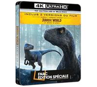 BLURAY 4K + BLURAY STEELBOOK FNAC JURASSIC WORLD DOMINION