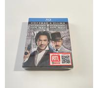 Sherlock Holmes + 2 Juego De Estuche Blu-Ray Nuevo