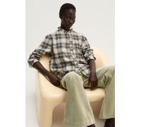 Blusa a cuadros con volantes, de estilo desenfadado Offwhite 34
