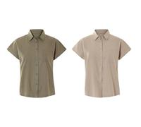 Blusa abotonada para mujer - Verde#Tallas:36. Talla