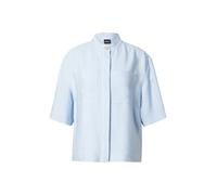 BOSS Blusa relaxed fit en sarga suave con cuello alto - StyleBalisia, 50530571 Celeste 40