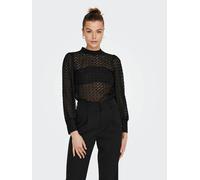 Blusa calada Mujer Talla S. Color Negro