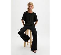 Blusa camiseta relajada Black S