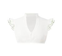 Blusa de Dirndl Disfraz Trachten Elegante Tirolesa Manga Corta para Oktoberfest 3/4 Haleco Encaje Mujer Fiesta Y O Llevar A Diario