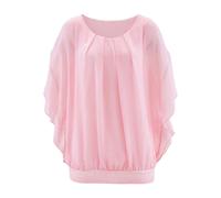 Blusa de gasa con camiseta interior 40