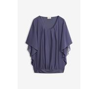 Blusa de gasa con camiseta interior 48