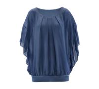 Blusa de gasa con camiseta interior 52