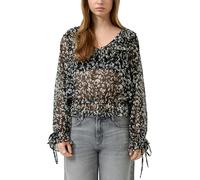 Blusa de Gasa con Volantes