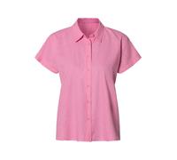 Blusa de lino para mujer - Rosa#42. Talla