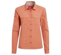 Camisa de mujer Craghoppers NosiLife Adventure Long Sleeved Shirt III Talla: XXL / Color: naranja
