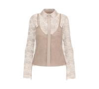 Blusa de manga larga para mujer Guess Antoinette Lace S