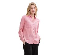 Blusa de manga larga TOM TAILOR con 2 bolsillos en el pecho ELEGANTE CON TEXTURA