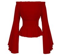 Blusa De Manga Tres Cuartos para Mujer Azul Alto Descubierta Body Lencera Bordada Trekking Japonesa En Verticales por Mariposas Araña Felpa Organico Dibujo Floreada Coreanas Gigantes