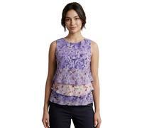 Blusa de mujer Desigual Olesa con estampado floral morado M