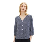 Blusa de Mujer TOM TAILOR Con Estampado, Azul (32365-diseño geométrico azul marino), XXXL