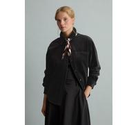 Blusa de pana de corte holgado Black XS
