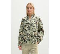 Blusa holgada estampada Light Green 32