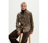 Blusa holgada estampada Medium Brown 38