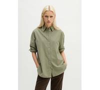 Blusa oversize de manga larga de pana fina Smooth Sage 40
