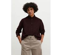 Blusa regular con volantes Black Cherry 44