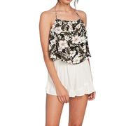 Blusa sin espalda Volcom Coco Halter Cami para mujer L