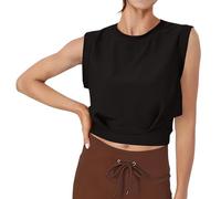 Blusa Tirantes Mujer, Sujetador Blancas Built Blusa Lino Running Azul Camisa Crop Palabra Camiseta Deporte Sin Mangas Tank Top, Deportiva Tallas Grandes Ropa Mujer Verano XXL