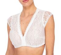 Blusa Tirolesa para Mujer De Encaje Elegante Camisa CláSico Y VersáTil La Parte Superior Cosecha Fiesta Disfraz O Llevar A Diario