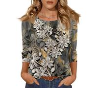 Blusas Mujer Tallas Grandes Camiseta Blanca Blusas Sexy Tallas Grandes Jersey Navideño Familia Transparente Christmas Jumpers Cuadros Sueter Sudaderas Navidad Top Mujer Fiesta Gris XL