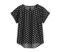 Blusas y blusas de mujer Blusa túnica camisa lino mujeres sueltas sueltas camisetas básicas verano largo manga ancha transpirable chaqueta a cuadros casual, 1-le black, XXL