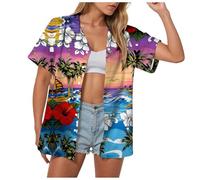 Blusas Y Blusas De Mujer Ropa De Mujer Verano Ofertas Camisetas Verano Túnica Fluida para Camisa Sudadera Vintage Sexy con Mangas Camisetas Manga Larga con Cuello Redondo
