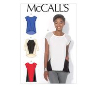 Blusas y t?nicas para se?oras, talla E5, McCall's Pattern Company M7093
