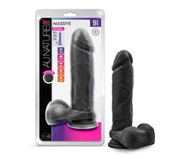 Blush Au Naturel Bold Massive Consolador Black 19 cm