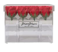 Blush & Blossom Rosa Flores 16-Pieza en Despejar Caja, Pasión