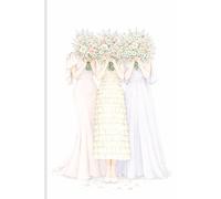 Blush Bouquets: A Soft Floral Notebook for Bridesmaids, Best Friends & Dreamy Days | 6 x 9 Inch Journal |Blank & Lined Pages