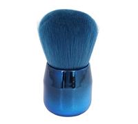 Blush Brush, Blush Brush Soft Fluffy Hair Mushroom Head Make Up Brush para bronceador Polvo suelto Cosméticos Azul oscuro