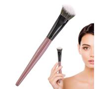 Blush Brush - Soft Bristles Liquid Makeup Tool, Angled Portable Blending Brush for Cheeks, Non-Stick Cosmetic Design | Face Makeup Beauty Tool for Women, Girls, Beginners, Travel