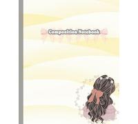 Blush Dreams: A Composition Notebook: Soft Aesthetic Notebook with Girl and Bow Illustration | 7.5x9.25 in | Perfect for School, Journaling, or Creative Writing